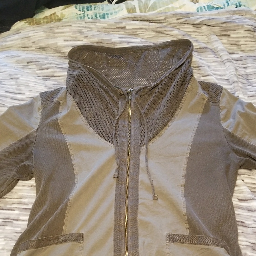 Military green jacket